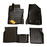 Gummifußmatten-Satz 3er Set schwarz mit Jeep Logo