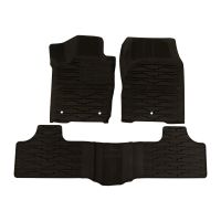 Gummifussmattensatz dunkelschiefergrau mit Jeep Logo