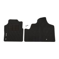 Fußmattensatz aus Velour vorne