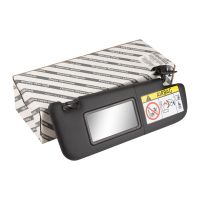 Sonnenblende rechts schwarz