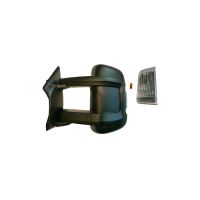 Außenspiegel links manuell verstellbar Temperatursensor 5 Watt langer Spiegelarm