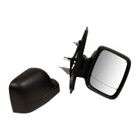 Außenspiegel komplett kurz rechts elektrisch beheizbar Temperatursensor schwarz