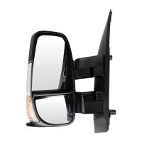 Außenspiegel links komplett mechanisch mit Temperatursensor kurzer Arm