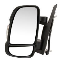 Außenspiegel links elektrisch Temp.Sensor anklappbar 16W kurzer Spiegelarm