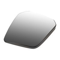 Außenspiegelglas links konvex mit Weitwinkelspiegel