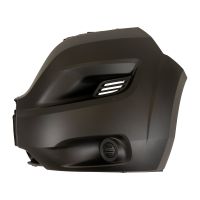 Stoßstangecke vorne links Schwarz