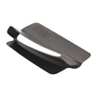 Stoßstangengitter hinten rechts schwarz