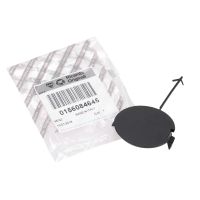 Abdeckkappe hintere Stoßstange schwarz