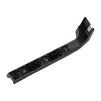 Halter für die hintere Stoßstange links