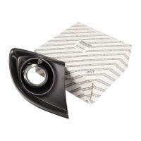 Verkleidung unten links an der vorderen Stoßstange