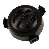 Abdeckkappe Schwarz unten links an der vordere Stoßstangecke