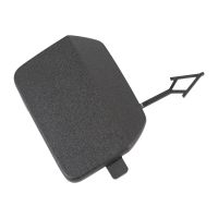 Abdeckkappe für die hintere Stoßstange