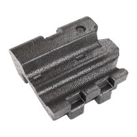 Schmierfilz hinten an der Stoßstange rechts