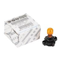 Kugellampe mit Sockel für Blinker 12V 24W Orange PY24W