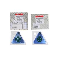 Satz Emblem seitlich Kleeblatt QV rechts und links Original