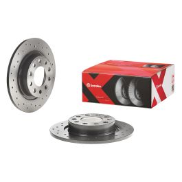 2X DR!VE BREMSSCHEIBEN HINTEN 281,9mm VOLL PASSEND FÜR HONDA ACCORD