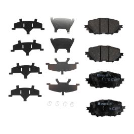 Bremsklötze & Keramik-Bremsbeläge Von R1 Concepts – Für Bohrmaschinen, Schwarz, Inkl. 4 Rotoren