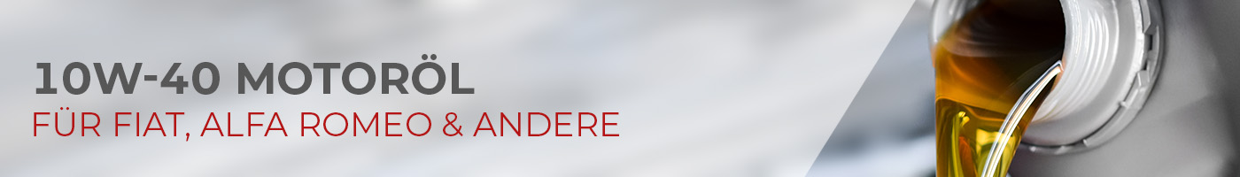 10W-40 Motoröl für FIAT und FCA Fahrzeuge