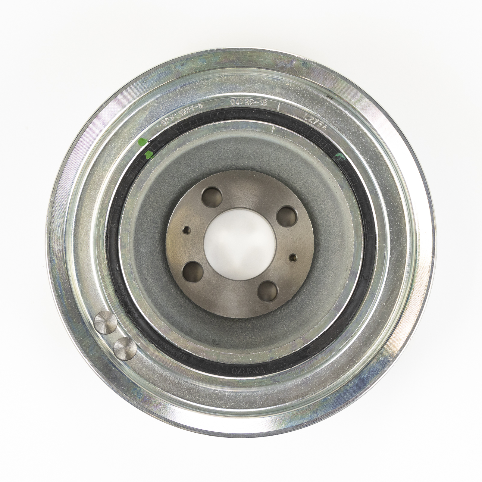 Riemenscheibe NTN-SNR KIT mit Schrauben Schwingungsdämpfer Fiat Ducato Typ 244 / 250 2,3 JTD mit Klima Iveco Daily III V 2,3 HPI