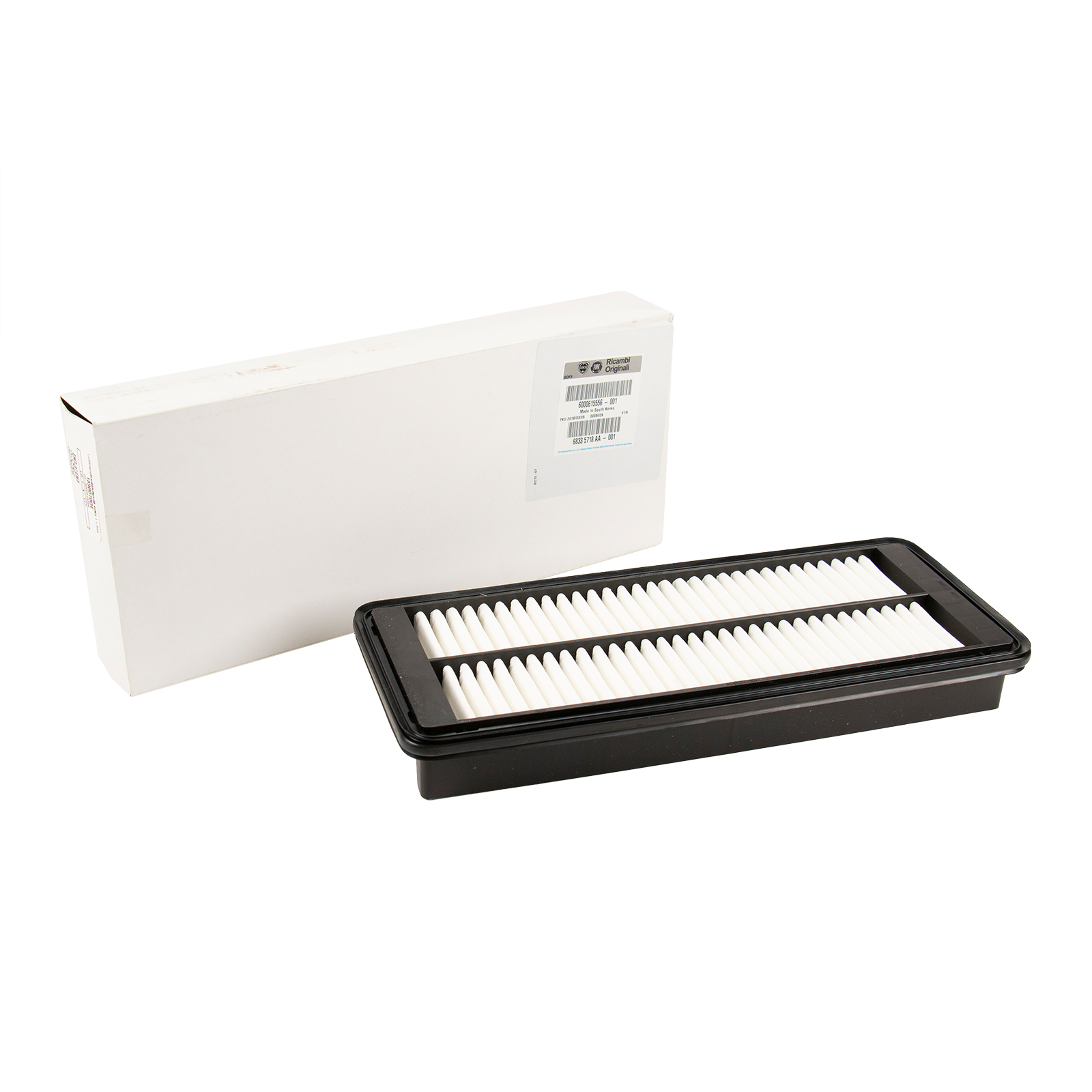 Luftfiltereinsatz original eckig L=344 B=145 H=43 mm Fiat 124 Spider Abarth 124 Spider 1,4 ab Bj,20016 Mazda MX-5 IV 1,5 2,0 ab Bj,2015