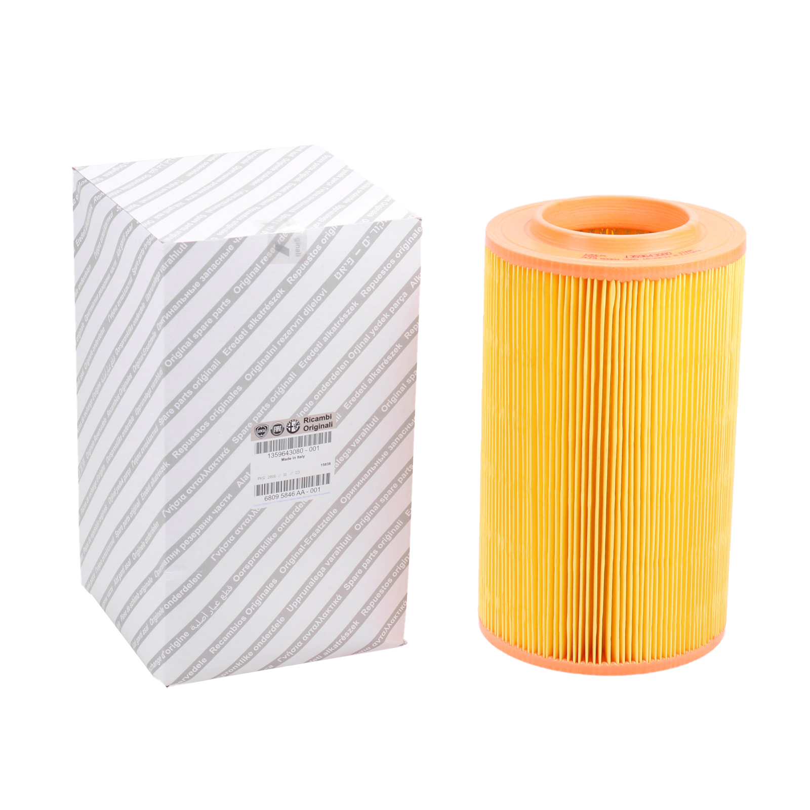 Luftfiltereinsatz rund Original Fiat Ducato Typ 250 2,0 2,2 2,3 3,0 JTD Peugeot Boxer Citroen Jumper HDI