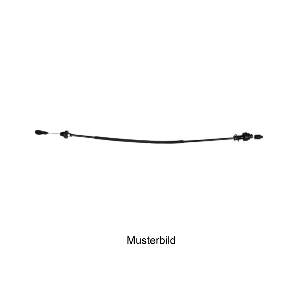 Gaszug zum Ventildeckel L=50 cm Fiat 124 Spider CS1,CS2 1800-2000 ab Bj. 77
