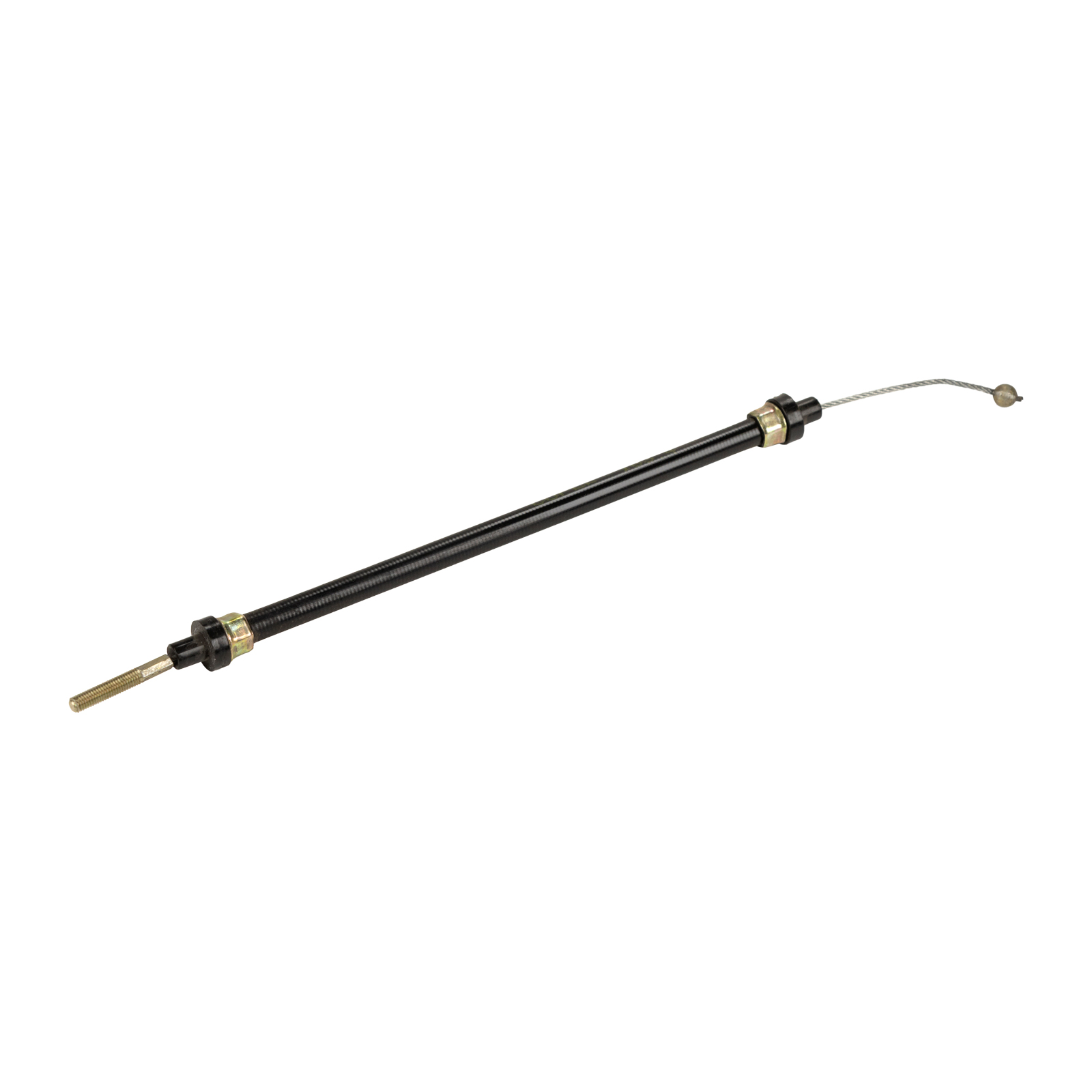 Gaszug zum Ventildeckel Fiat 124 Spezial Automatik 330 Gesamt 225mm Hülle