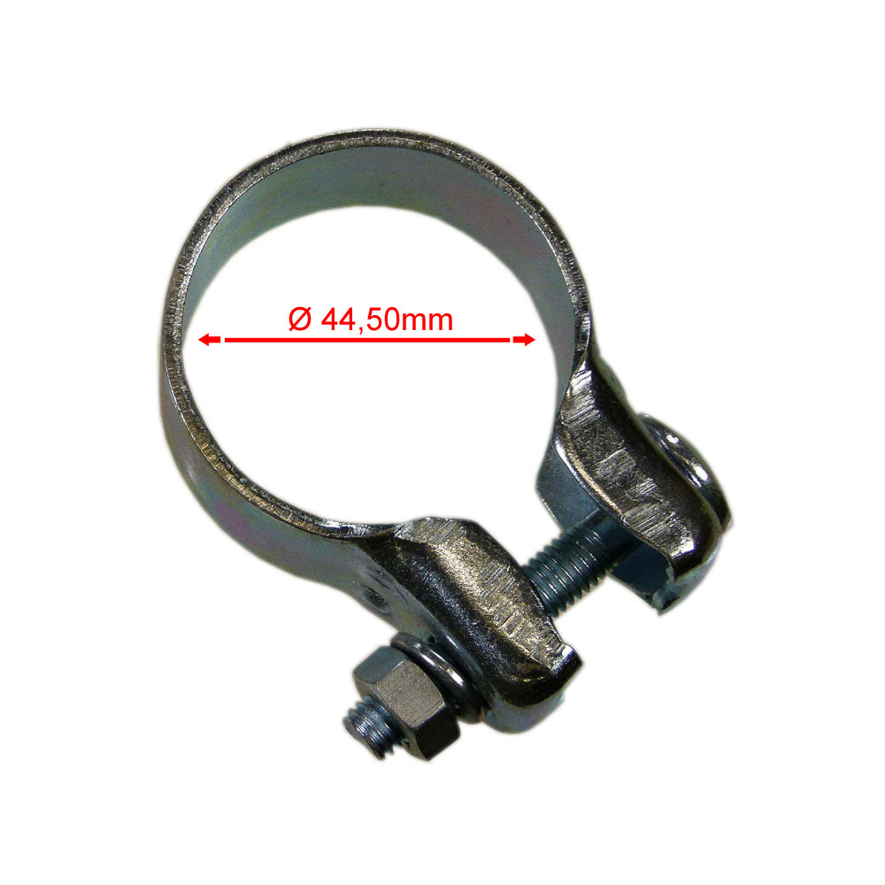 VAG Auspuffschelle Rohrschelle VW / AUDI 44,50 mm Ø Rohrverbinder Schelle VW / Audi 44,50 Ø verschraubt