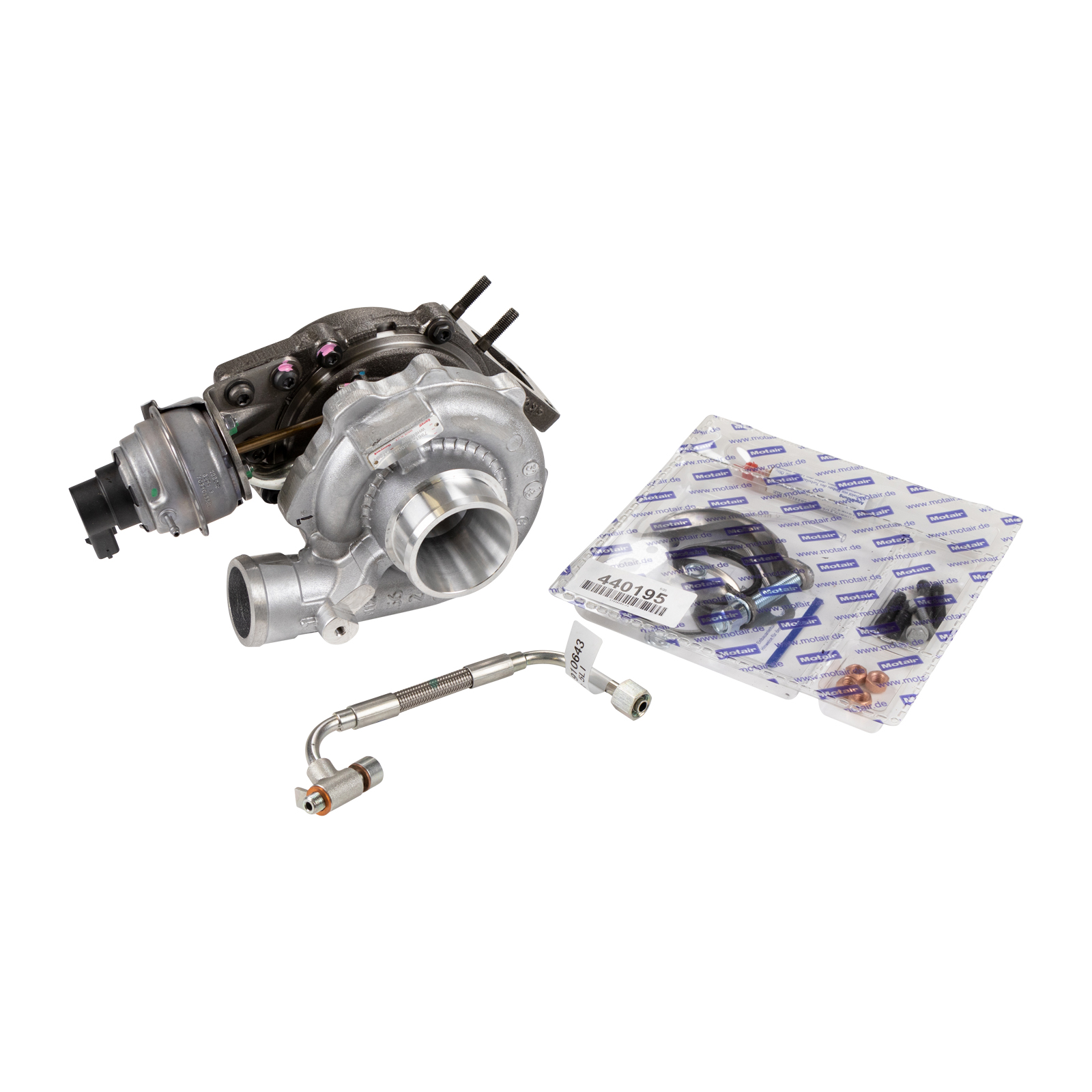 Turbolader Neuteil Kit bestehend aus Turbo + Montagesatz + Ölleitungs-Kit Fiat Ducato Typ 250 3.0 16 V ab Bj. 2011 Peugeot Boxer Citroen Jumper