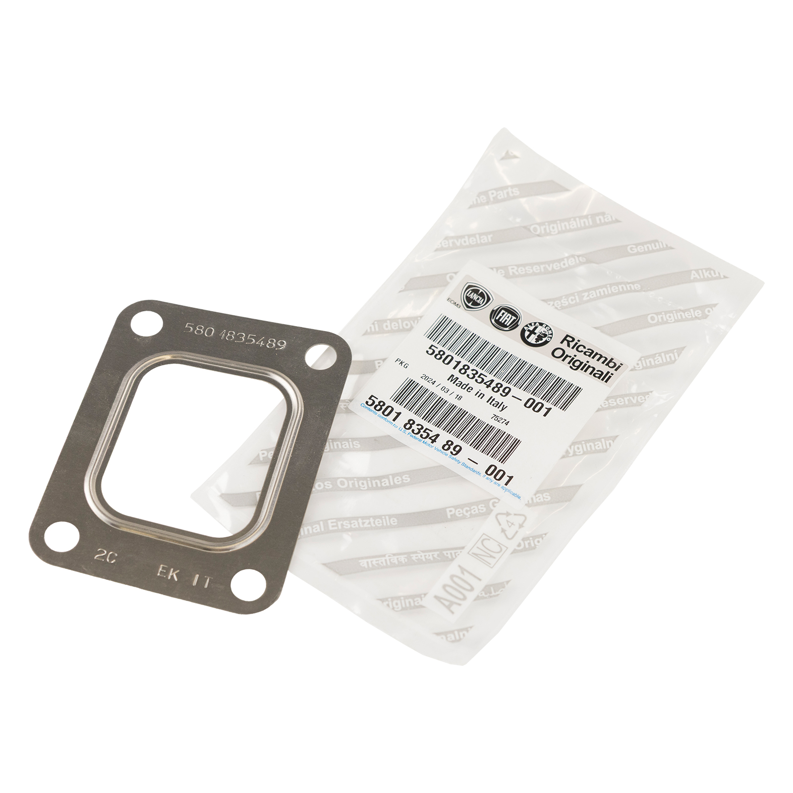 Dichtung, Turbineneinlass Fiat Ducato ab Bj. 2011