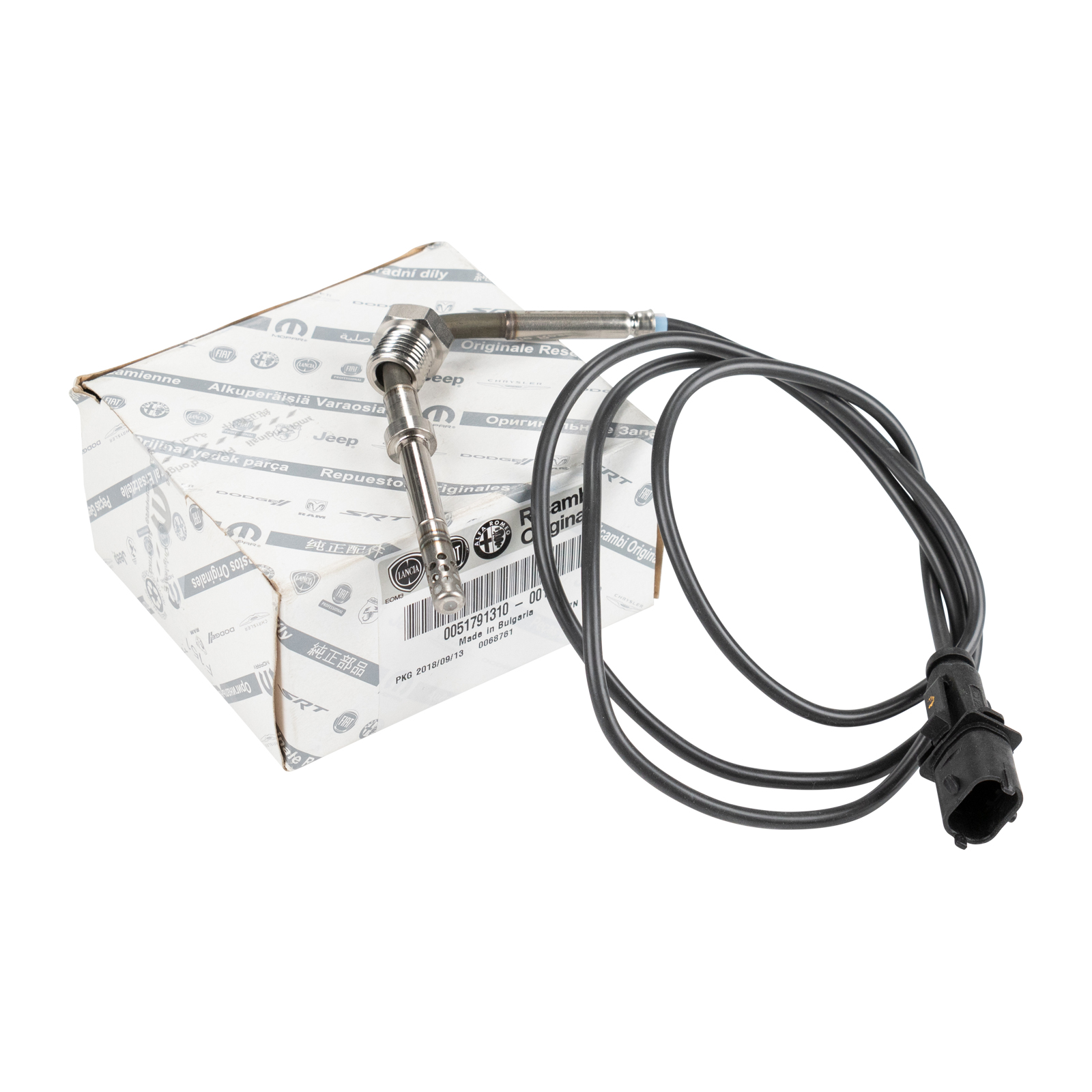 Sensor, Abgastemperatur Fiat Bravo Bj. 2007-2014, Stilo 2003-2007