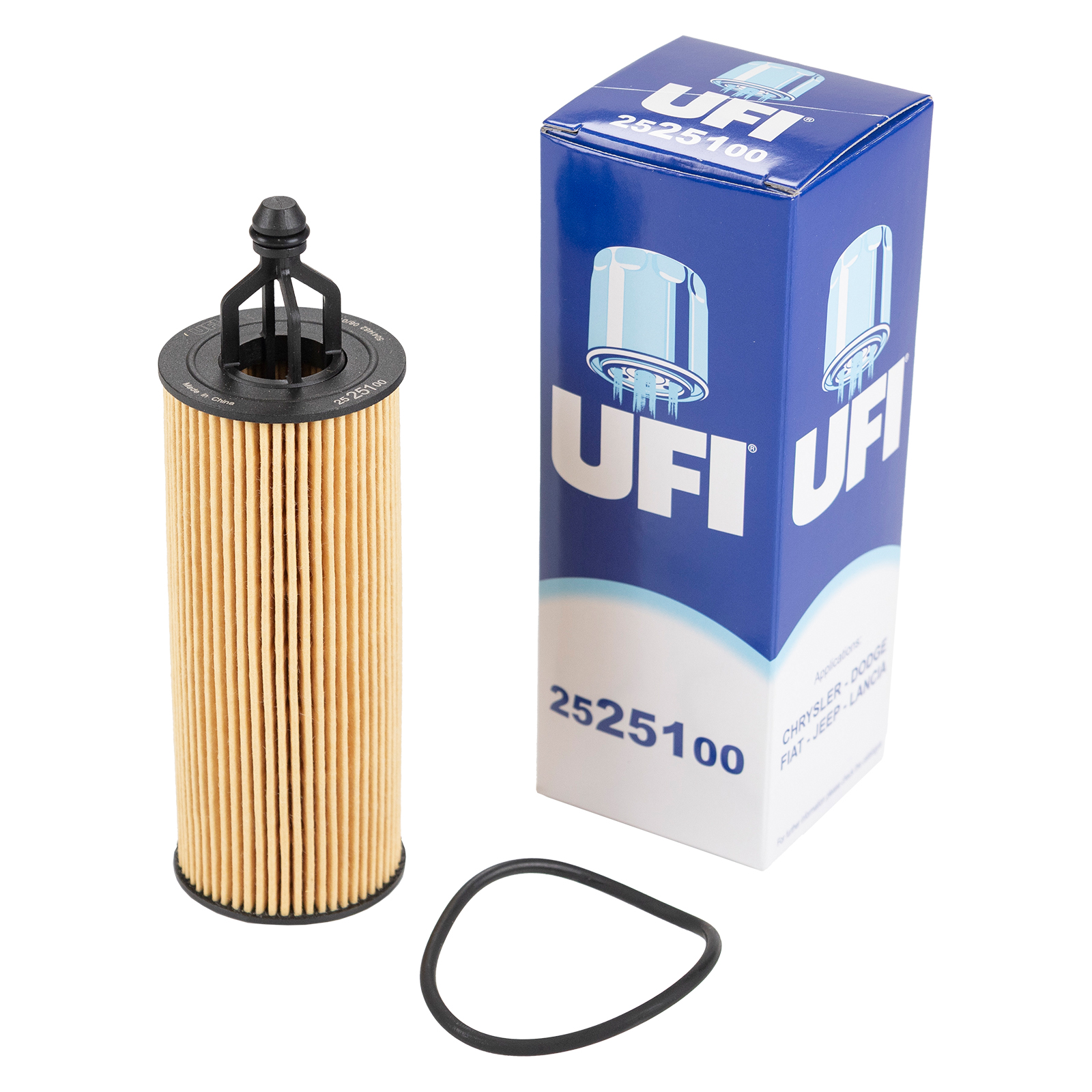 Ölfiltereinsatz UFI Jeep Grand Cherokee IV 3,0L V6 3,6 V6 Lancia Voyager Fiat Freemont 3,6 H: 156mm, AØ: 51mm, IØ: 27mm, IØ2: 12mm