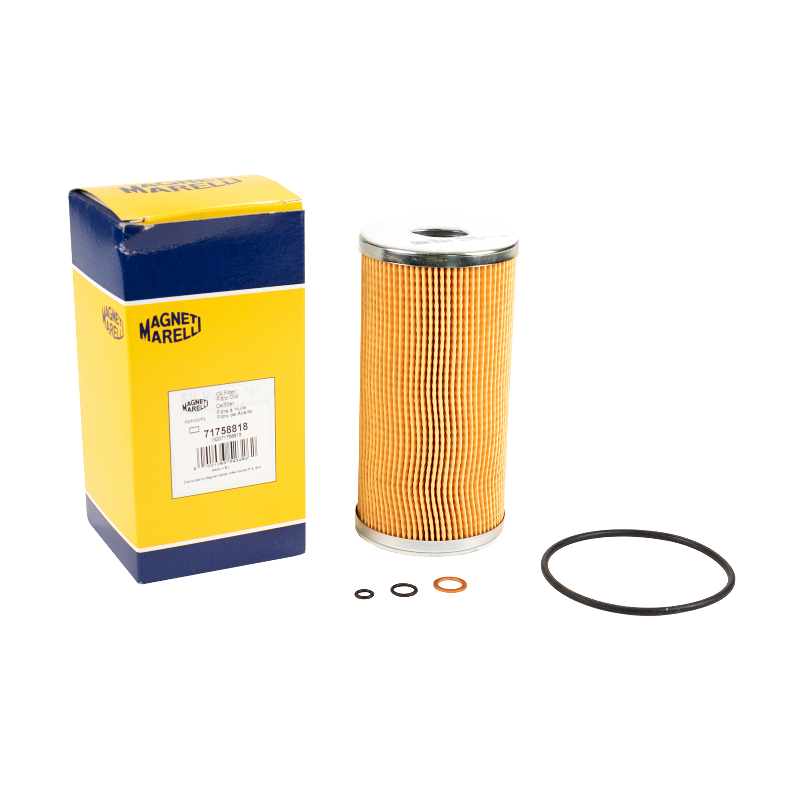 Ölfiltereinsatz Magneti Marelli D1=82 D2=37,5 H=162 mm BMW 3 E36 325 TD 5 E34 E39 525 TD TDS 7 E38 725 TDS Landrover Range Rover 2,5 D Opel Omega 2,