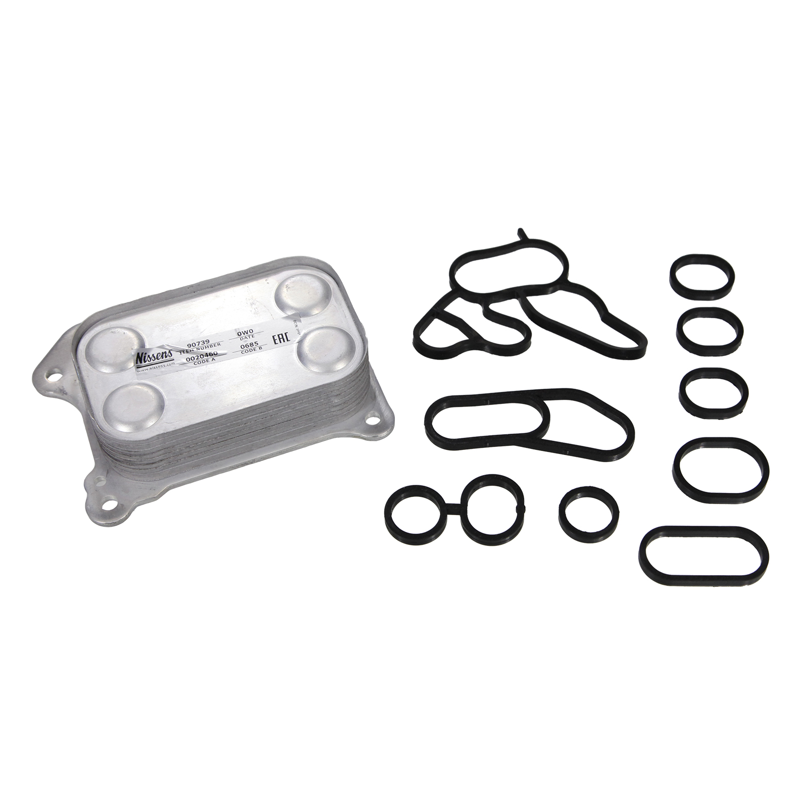Ölkühler Wärmetauscher PURFLUX Alfa Romeo Mito Fiat Doblo, Idea, Linea, Punto, Strada