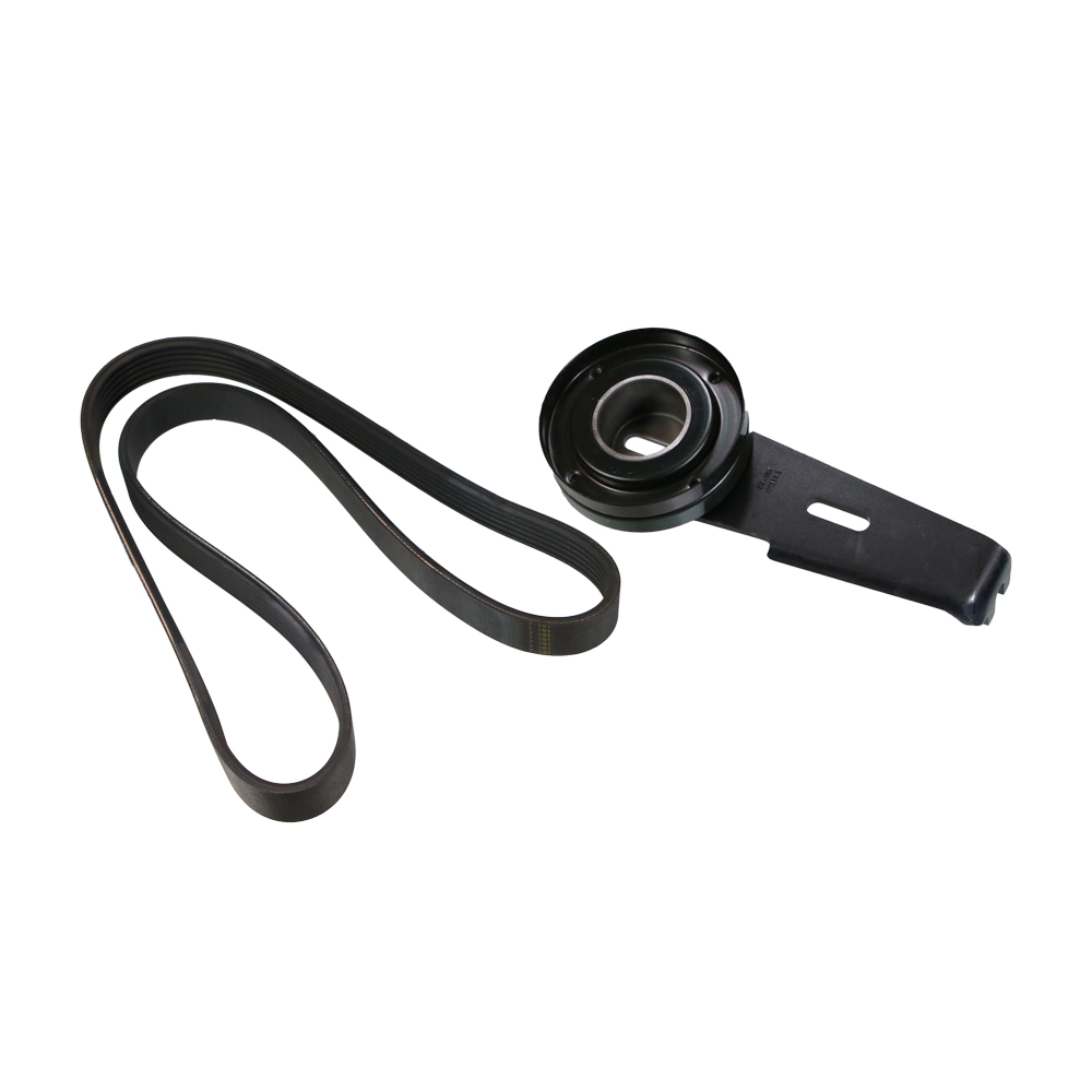 Flachriemensatz mit Umlenkrollen PSA 1,8 2,0 Benzin mit 1080K6 Rippenriemen