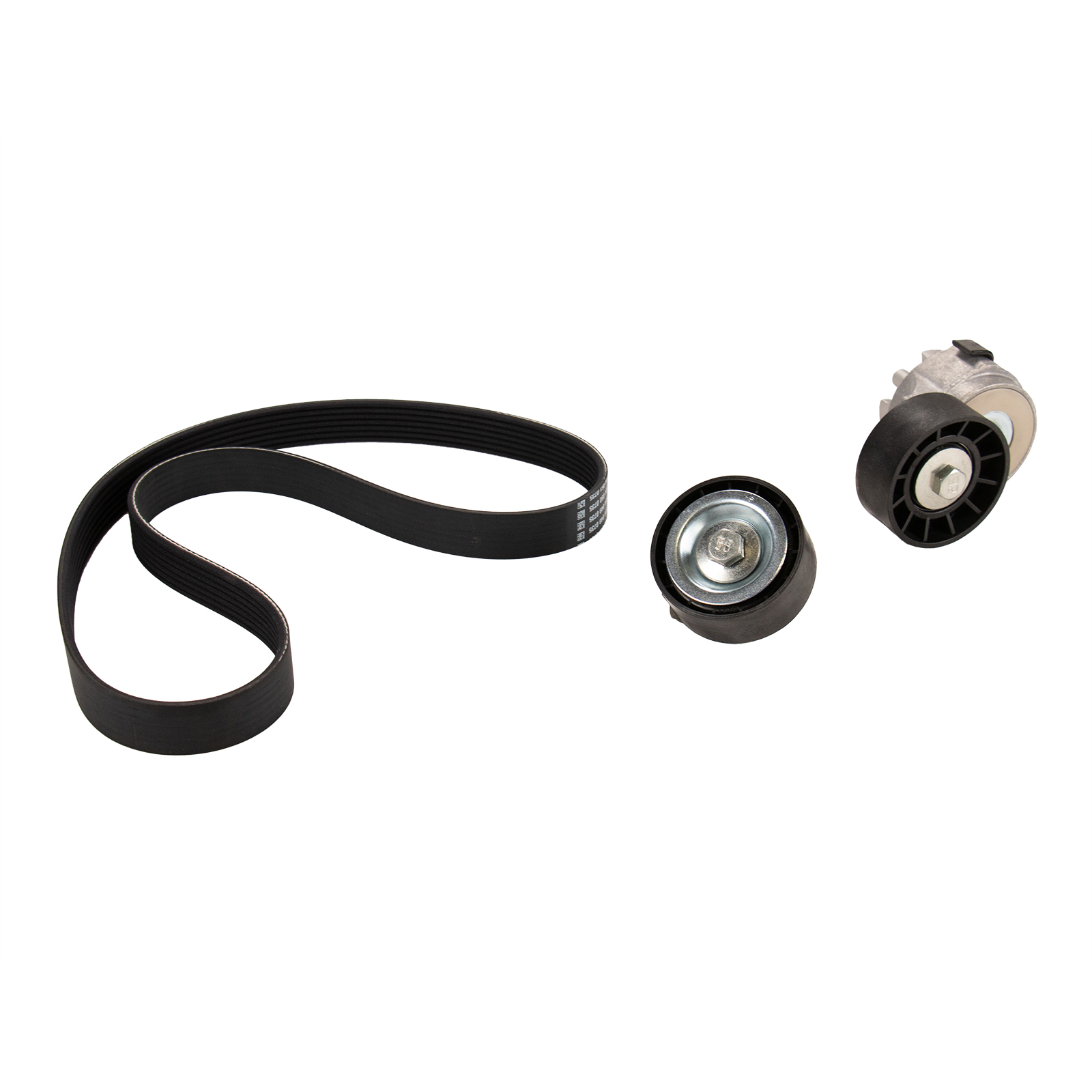 Flachriemensatz DAYCO incl. Umlenkrolle, Spanner & Keilrippenriemen 7PK1076 Fiat Ducato 244 / 250