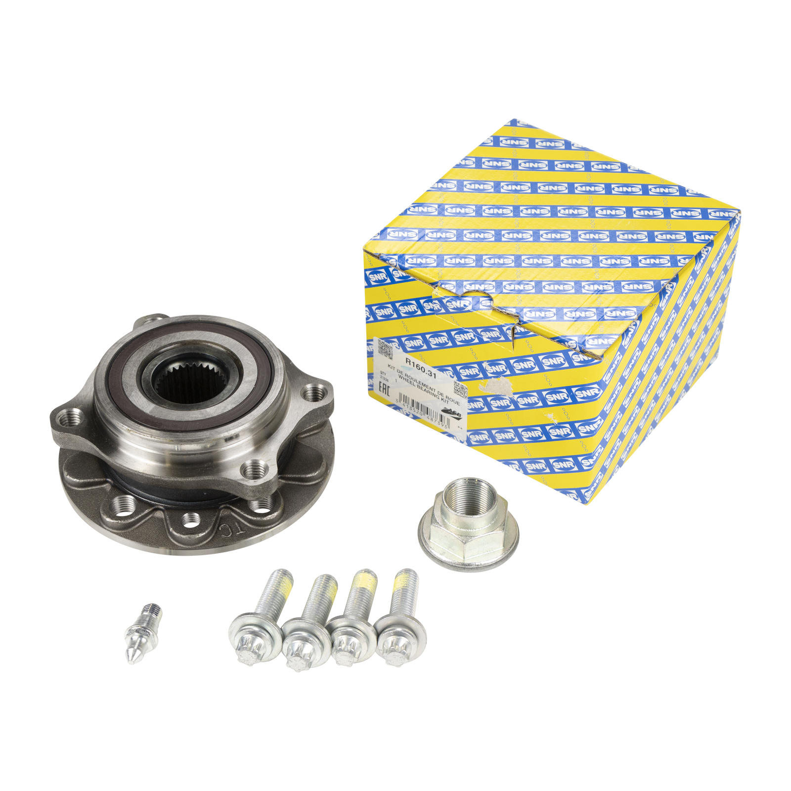 ABS Sensor Radlagersatz NTN-SNR Alfa Romeo 159 Brera Spider vorne alle hinten mit Allradantrieb