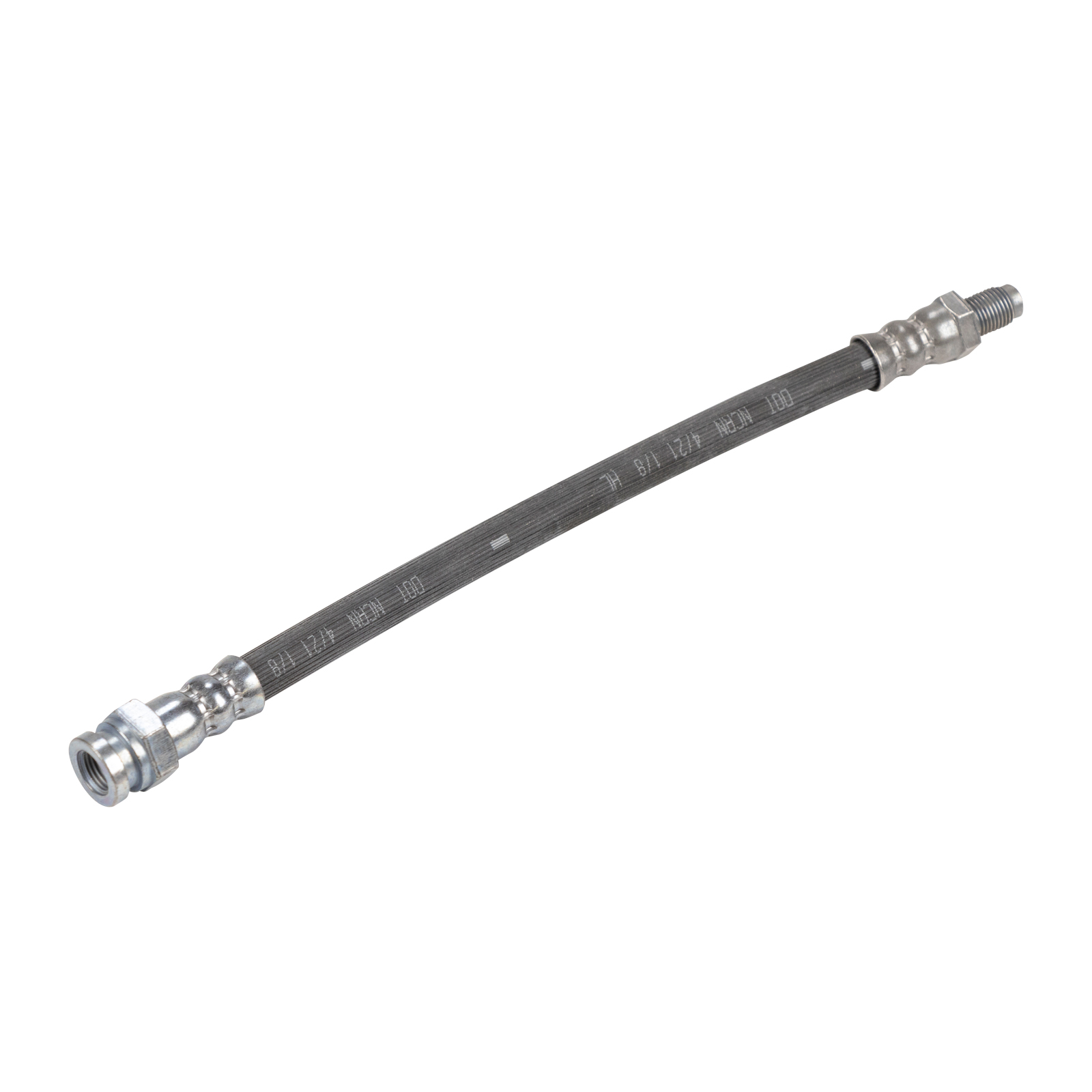 Bremsschlauch hinten L=245 mm 2X M10 X 1,00 mm Gewinde Fiat Panda Typ 169 4 X4 zum Bremssattel Fiat 500 500C Scheibenbremse hinten