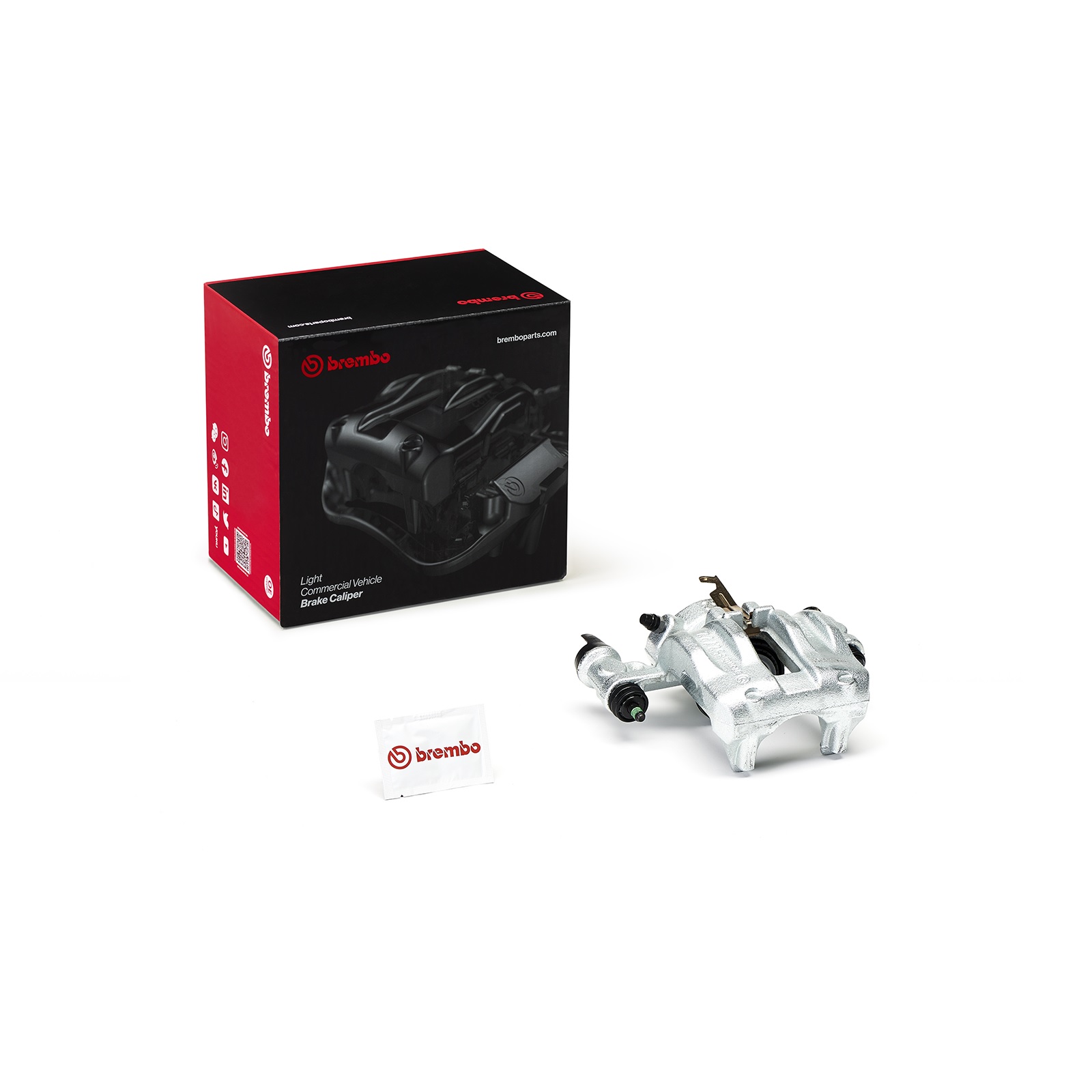 Brembo Bremszange hinten rechts Neuteil Fiat Ducato Typ 250 ab Bj. 2006 Citroen Jumper III ab Bj. 2006 Peugeot Boxer ab Bj. 2006 Bremssattel (1-Kolbe