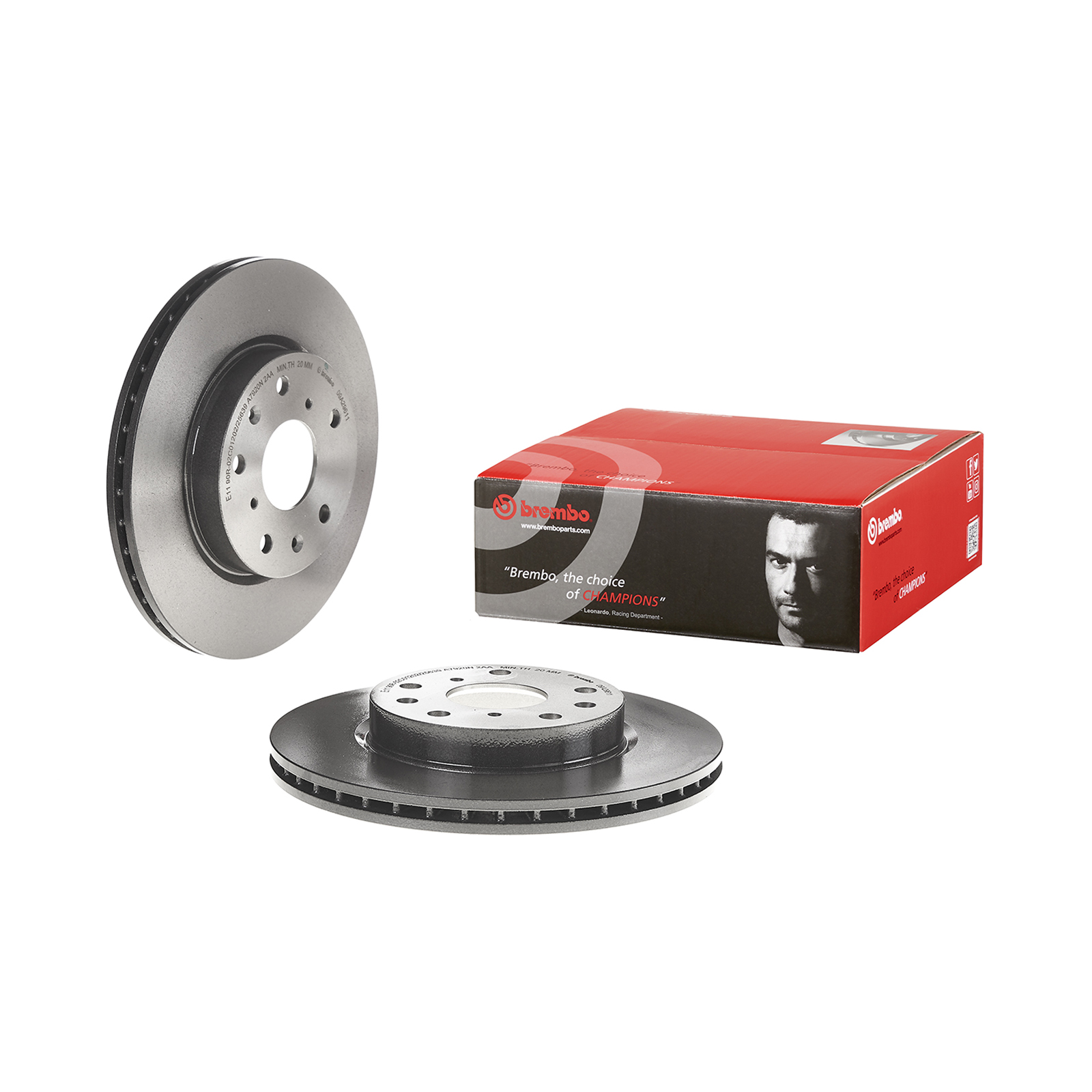 Bremsscheibe vorn beschichtet innenbelüftet Brembo 280 Ø mm Fiat Sedici 1,6 16V 1,9 2,0 Multijet Suzuki SX4 1,5 1,6 1,9 2,0 DDIS