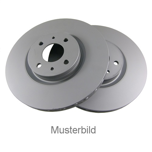 Bremsscheibe hinten Zimmermann beschichtet belüftet 294 Ø D=24 mm Iveco Daily ab Bj. 06 35C10 35S10 35C15 50C15 50C18