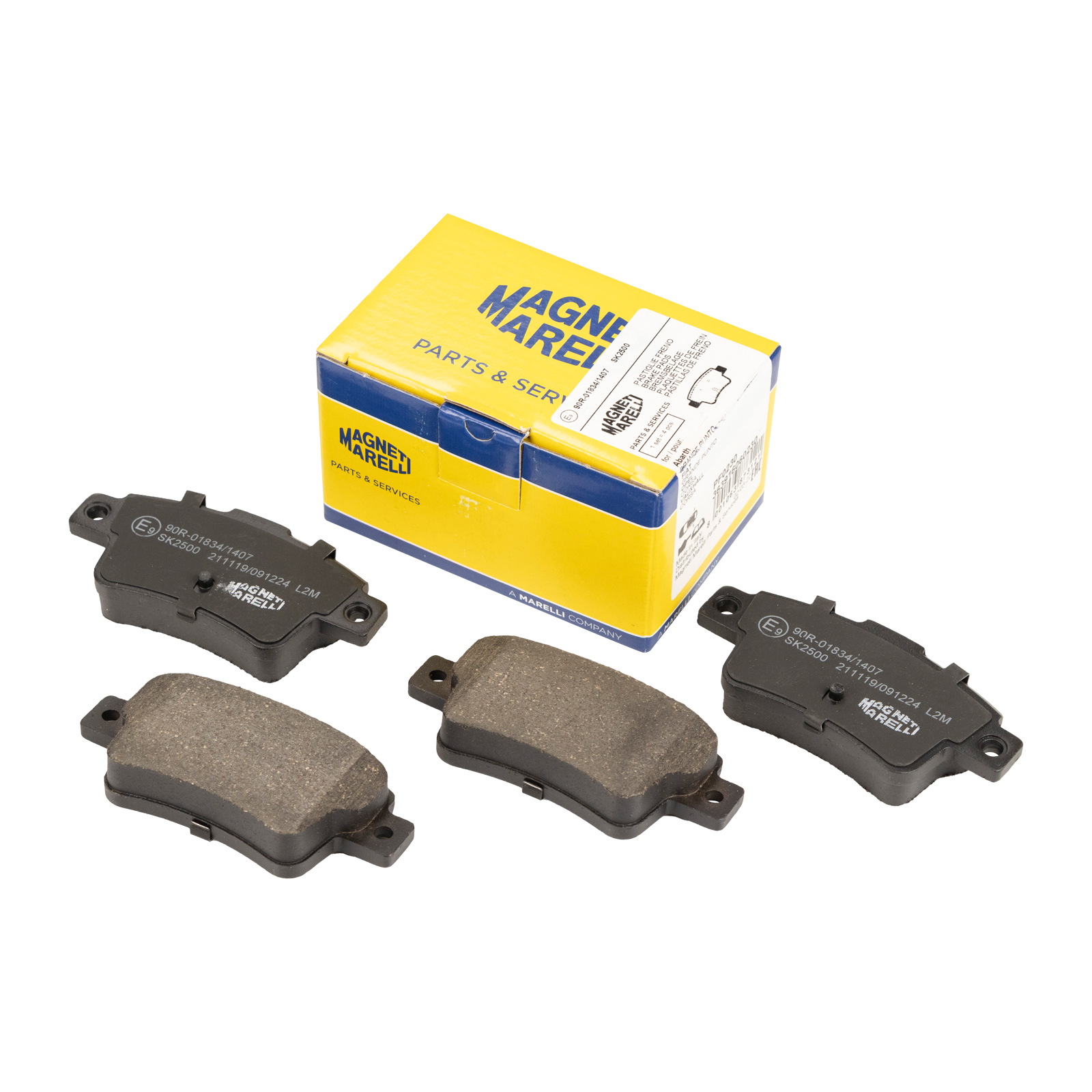 Bremsklötze hinten Magneti Marelli Fiat Grande Punto 1,4