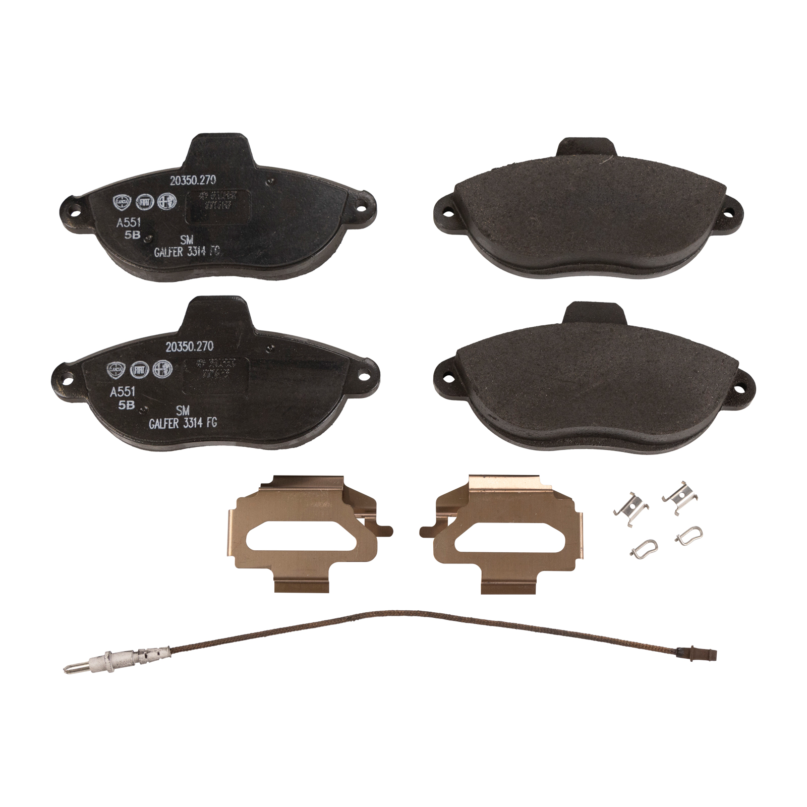 Bremsklötze vorne Fiat Scduo Ulysse Peugeot 806 Bendix