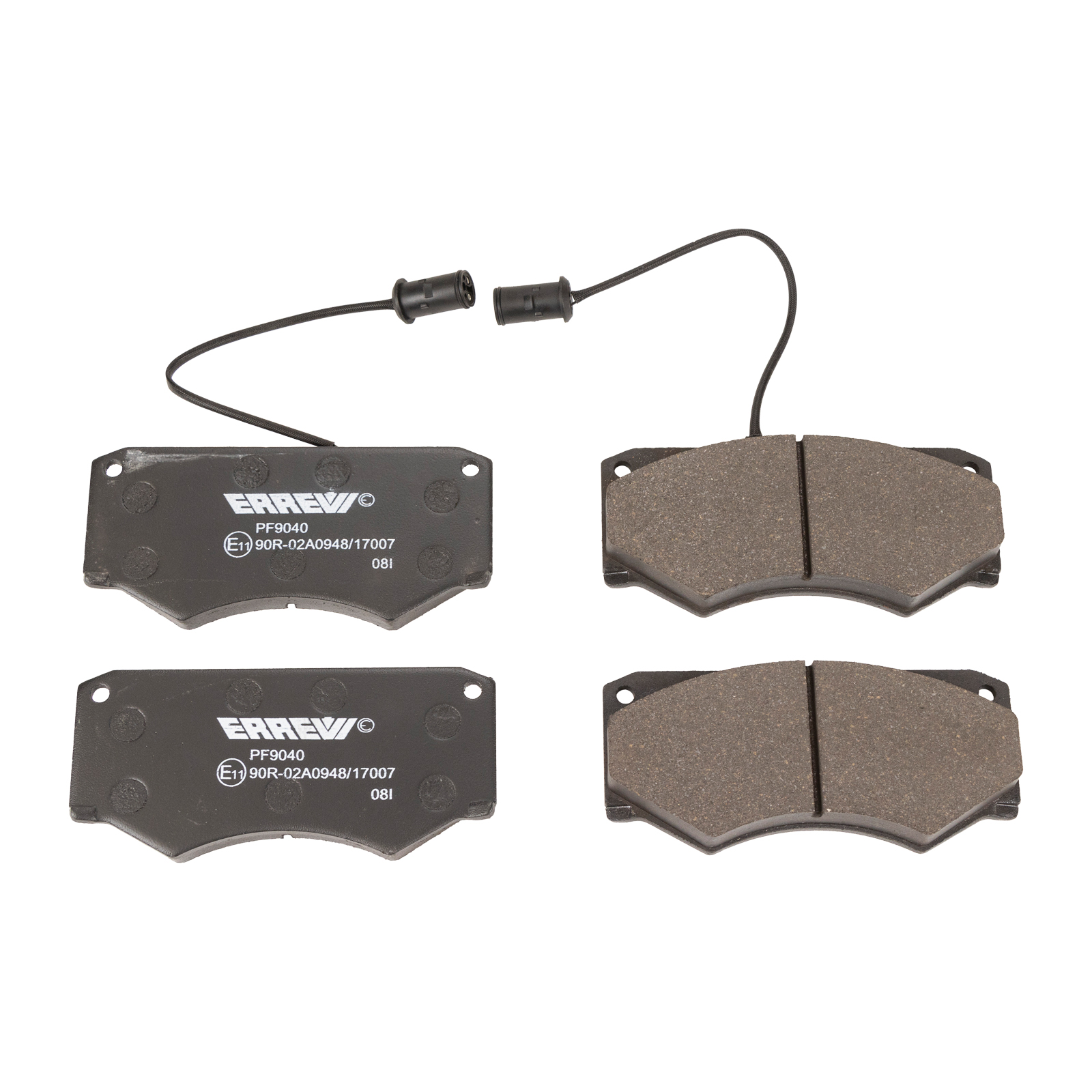 Bremsklötze vorn Perrot Bremse Bj,85>89 Iveco Daily 45-10-12 49-105-12 40-8-10-1 für Bremsscheibe 4180084 Kabel 400 mm