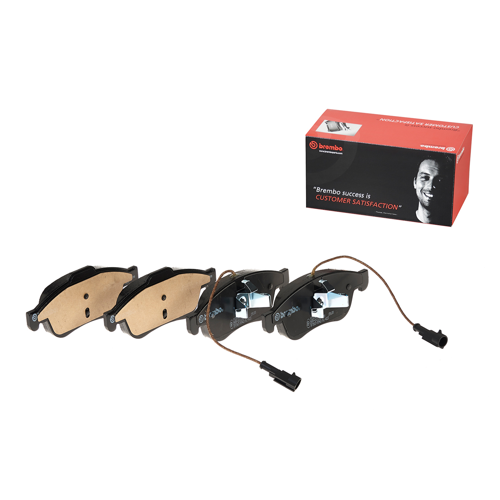 Bremsklötze vorn Brembo Alfa Romeo Giulietta ab Bj. 2010