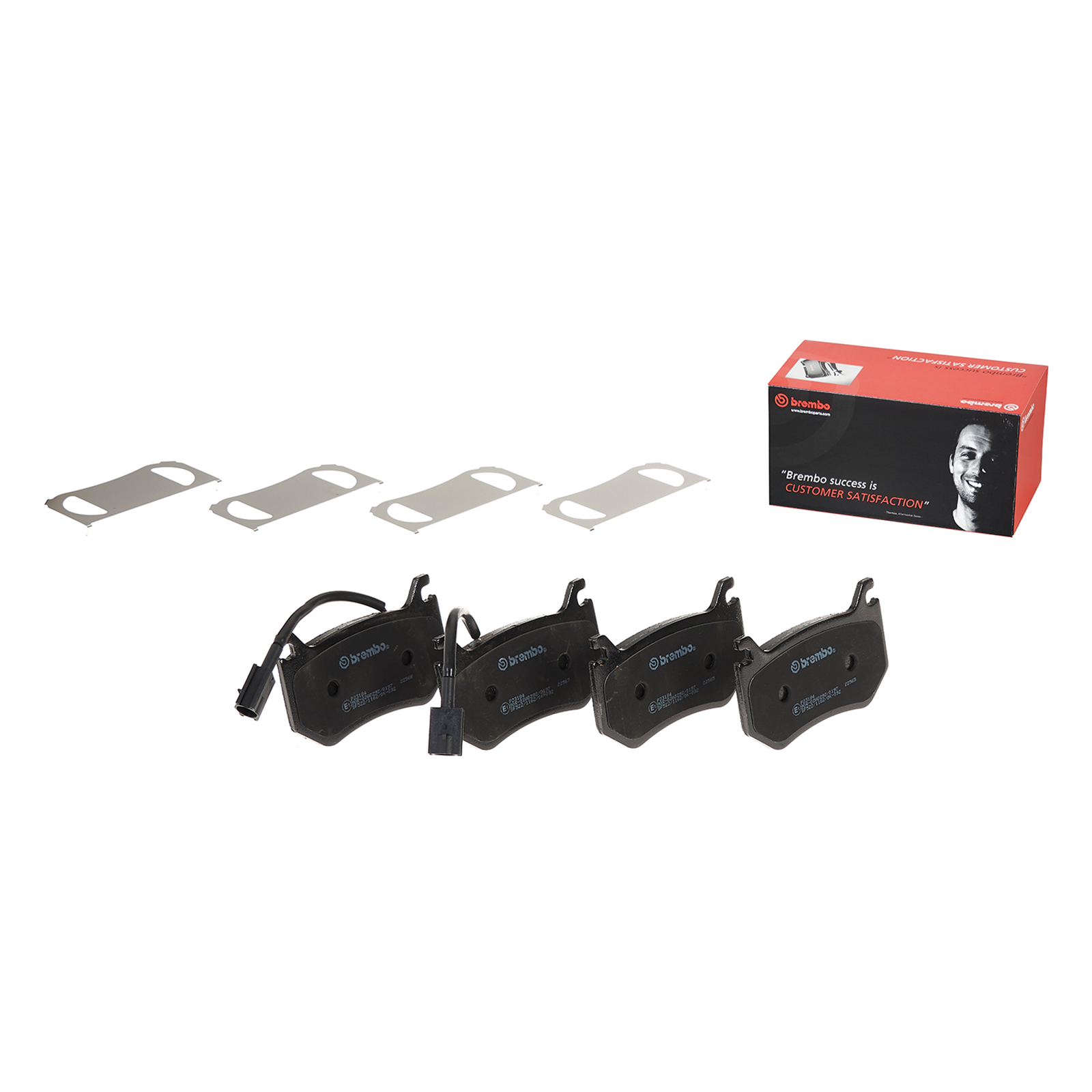 Bremsklötze hinten Brembo Bremse Alfa Romeo Giulia ab Bj. 2016