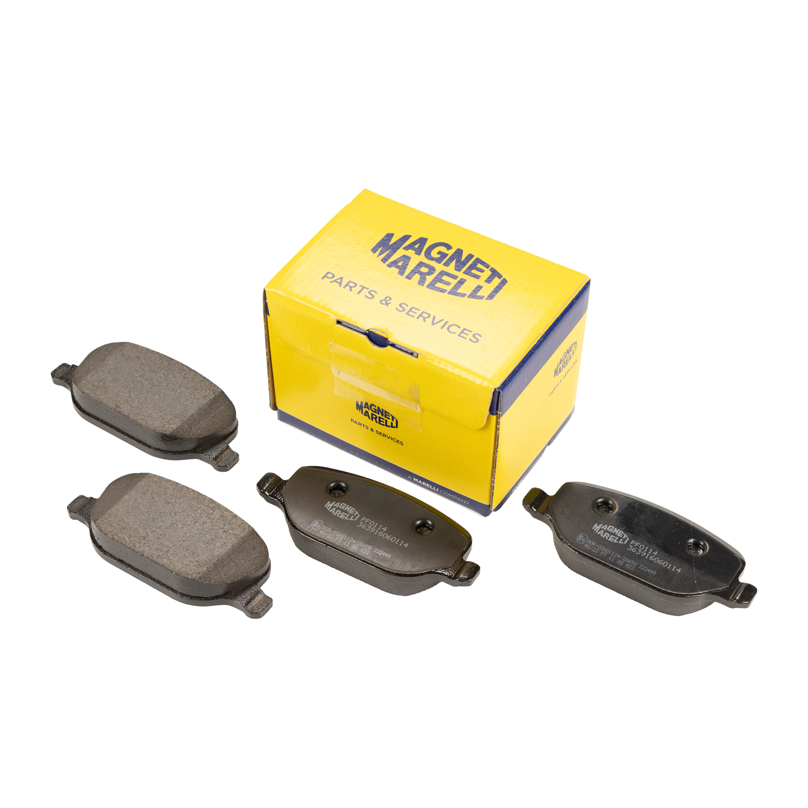 Bremsklötze hinten Magneti Marelli Alfa 159 3,2 JTS 2,4 JTD Lancia Thesis 2,0 2,4 3,0