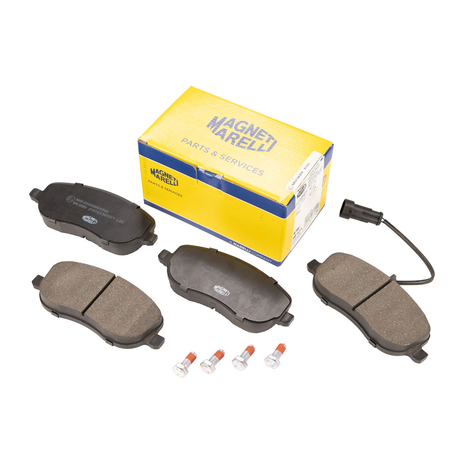 Bremsklötze vorne Magneti Marelli Fiat Croma II 1,9 2,4 Multijet 110 / 147KW
