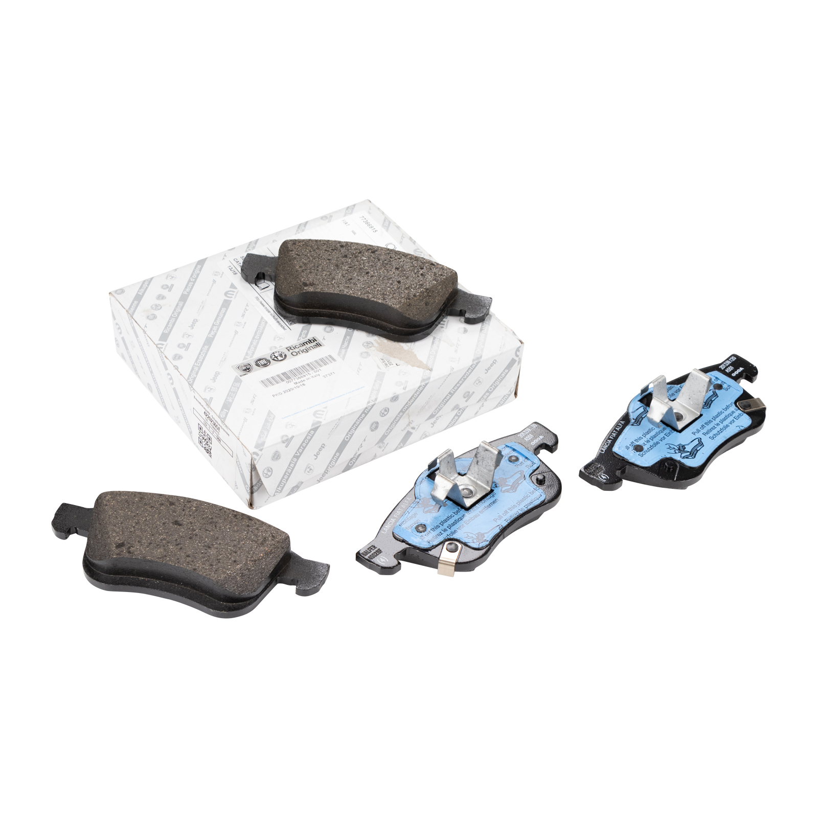 Bremsbelagsatz, Scheibenbremse Fiat 500L ab Bj. 2013