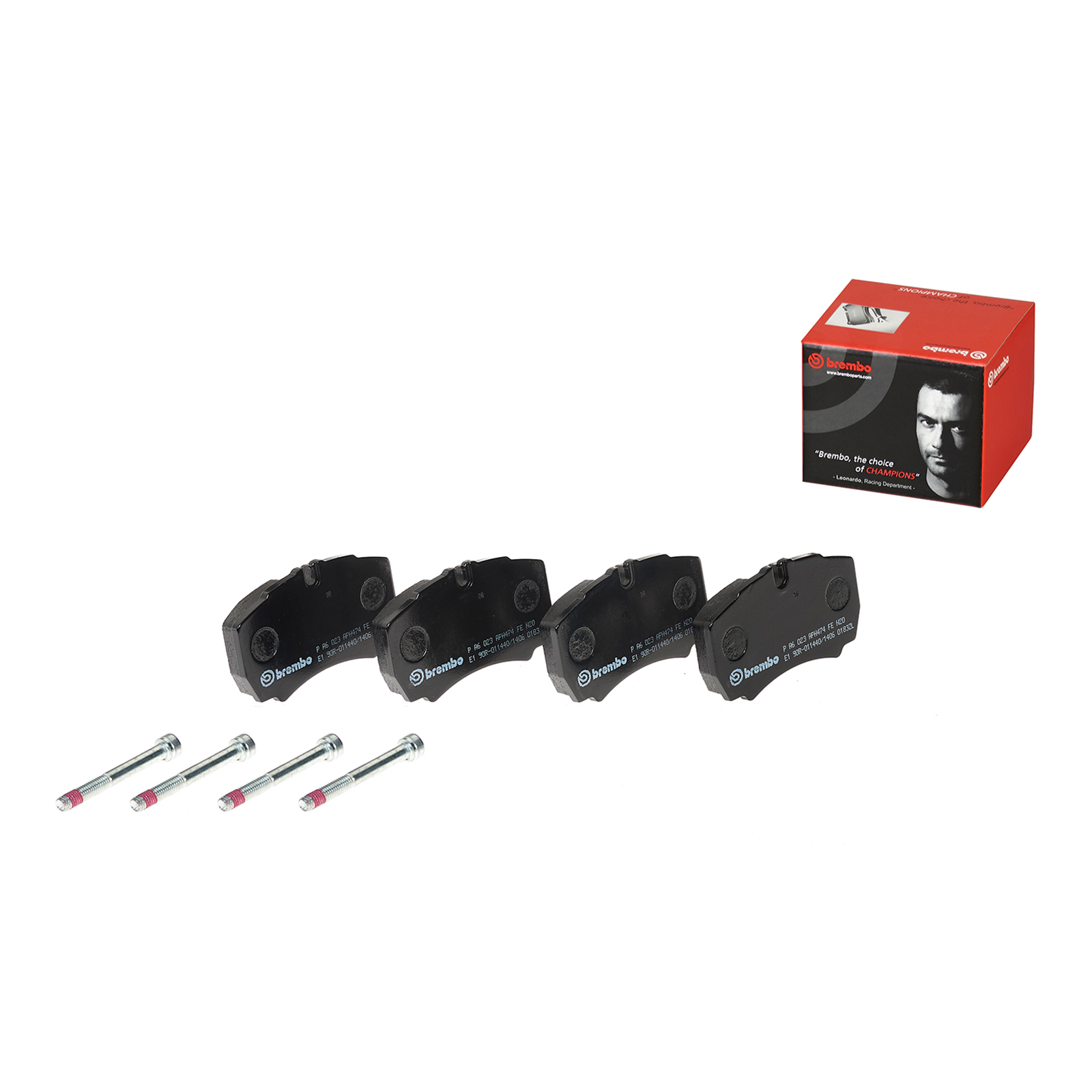 Bremsklötze hinten Brembo Iveco Daily III, IV, V, VI